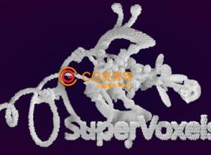 Cinema4D像素化插件 Remotion4D SuperVoxels for Cinema 4D Win64