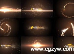 超炫光线Logo演绎动画AE模板Videohive Streaks Logo Sting Pack