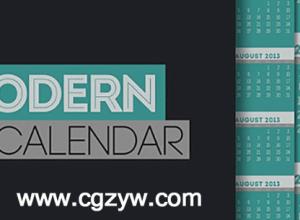AE模板 现代日历 Modern Calendar