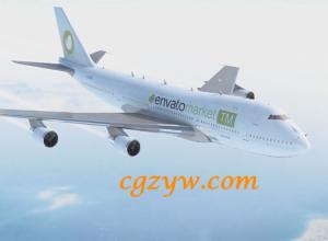 飞机飞行动画AE模板 Your Airlines