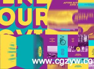 AE模板-轻快旋转企业展示动画 Corporate Intro or Photo Opener