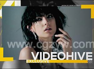 AE模板-现代时尚镜头包装动画 Modern Times