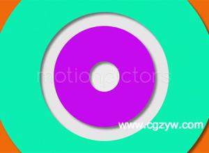 AE模板--绚丽色彩风格动画 COLORFUL LOGO