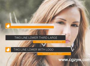 AE模板-动态字幕导条包装工程模板 Dynamic Lower Thirds