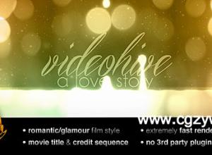 AE模板-电影片头标题动画Movie Title