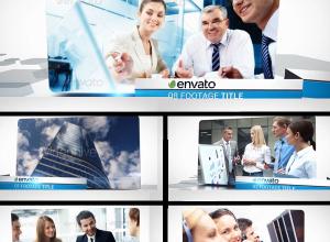 AE模版-现代企业图片展示 Modern Corporate Slideshow