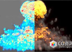 C4D流体模拟插件破解版 TurbulenceFD C4D v1.0 Build 1425 R14-R19 Win64