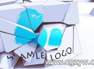 AE模板-videohive - 卡通盒子logo演绎