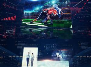 AE模板-新闻电视栏目包装科技感数字展示