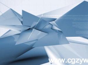 AE模板-变化图形Logo演绎Videohive-poly-noise-logo