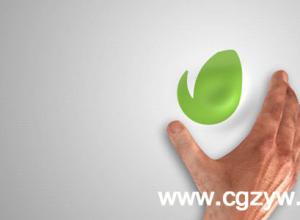 AE模版-手势引导logo展示videohive-elegant-handy-logo-intro