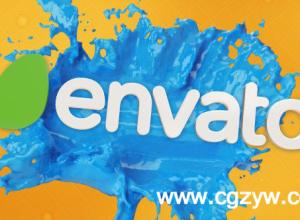 AE模板-时尚液体飞溅文字展示 VideoHive Liquid Splash Titles