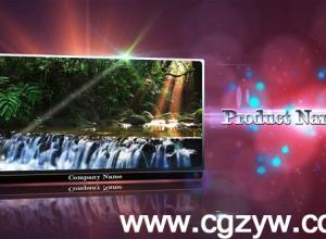 AE模板-文字字幕显示器展示videohive-inspirating-displays