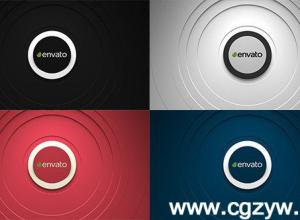 AE模板-简洁波形抖动Logo展示栏目包装 VideoHive Clean Sound – Logo Reveal