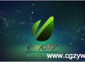 AE模板-震撼绚丽粒子背景3dlogo展示videohive-zodiac-3d-logo