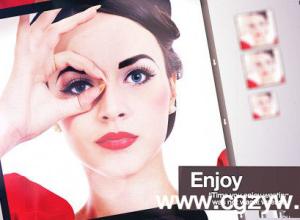 AE模板-现代风格时尚光线变化文字介绍开场 Believe