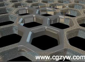 C4DR16制作六边形建模教程 Making a 3D Hexagon Mesh