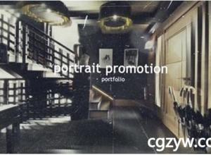 AE模板-3D立体空震撼企业宣传片片头幻灯片展示