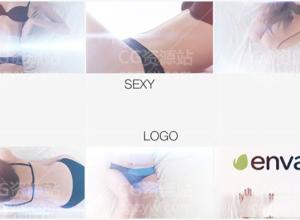 AE模板-时尚性感激情女模特Logo定格开场 Sexy Logo 免费下载