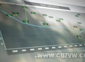 AE模板-图表数据表格统计动画公司企业信息数据MG动画展示工具包