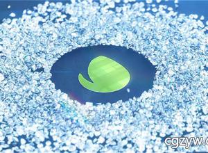 AE模板-闪光水晶钻石生长汇聚公司宣传片头Logo展示 Sparkling Diamonds – Company Logo Reveal 免费下载