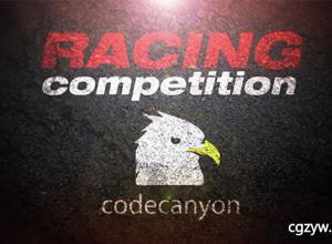 AE模板-赛车路面动感快速Logo动画展示 Race Logo 免费下载