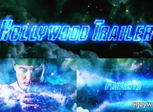 AE模板-震撼大气4K闪电文字游戏电影片头宣传预告片 Epic Hollywood Trailer 免费下载