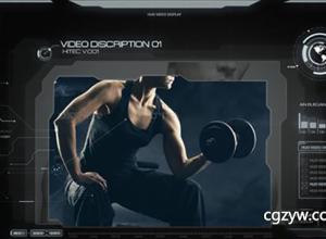 AE模板-高科技HUD界面窗口屏幕动态元素 SPY HiTech HUD 免费下载