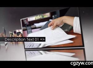 AE模板-产品演示旋转视频展示片头 MotionVFX Wheel of Footage 免费下载