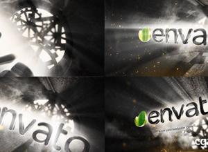 AE模板-齿轮管道大气Logo展示揭幕战开场 Epic Logo 1 免费下载