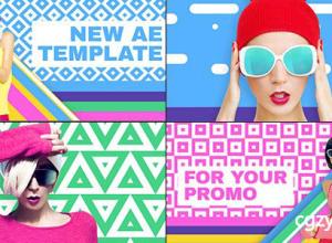AE模板-动感时尚新潮活力夏季时装幻灯片展示Keep It Trendy 免费下载