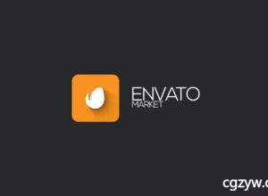 AE模板-简单标志演绎动画网络公司网站网页设计介绍logo片头 免费下载