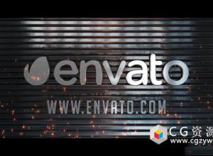 AE模板-E3D大气电影史诗3D金属标志文字片头 Epic 3D Metal Logo