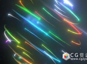 AE模板-光球标志揭示光线环形拖尾球形Logo展示 Light Sphere Logo Reveal 免费下载