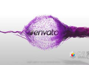 AE模板-粒子球形穿越Logo展示 Particle Globe Reveal 免费下载