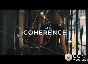 AE模板-现代时尚纪录片视频开场片头 Coherence Opening Titles 免费下载