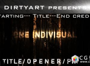 AE模板-电影预告片文字标题开场 Hitch Grunge 免费下载