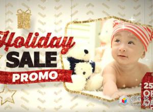 AE模板-电子商务商品促销悬挂照片图片宣传 Holiday Sale Promo 免费下载