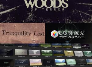 FCPX插件-30款划痕恐怖惊悚悬疑电影字幕标题动画ProIntro Grunge