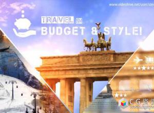AE模板-公司电视广告展示纪录片图片视频介绍宣传 Travel Agency TV Commercial 免费下载