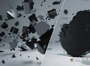 AE模板-4K E3D三维标志破碎汇聚logo公司片头开场Elegant 3D Shatter Logo 免费下载