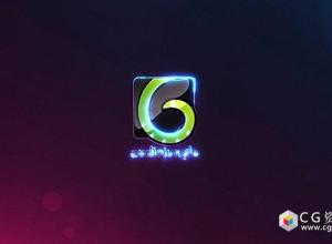 AE模板-SABER能量光效粒子描边Logo展示 Logo Reveal 免费下载