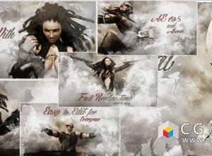 AE模板-大气电影史诗游戏片头图片展示 Inspired Dramatic Trailer