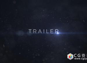 AE模板-大气特效标题动画公司晚会年会开场片头Trailer 免费下载