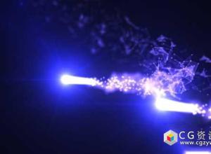 AEC4D制作Plexus拖尾粒子效果动画教程 Plexus Particle Trail Animation Tutorial