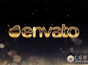 AE模板-豪华粒子翻转公司Logo展示动画 Luxury Logo 免费下载