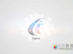 AE模板-快速干净公司企业Logo展示片头 Quick Clean Bling Logo 4 免费下载