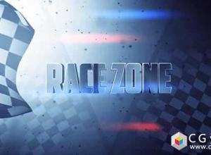 AE模板-赛车比赛文字标题动画 Race Zone – Title design 免费下载