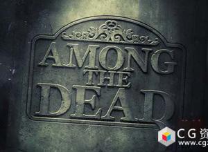 AE模板-黑暗墓碑恐怖文字开场 Among The Dead 免费下载