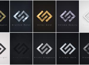AE模板-优雅标志商务线条Logo动画展示 Elegant Logo Reveals Pack 2